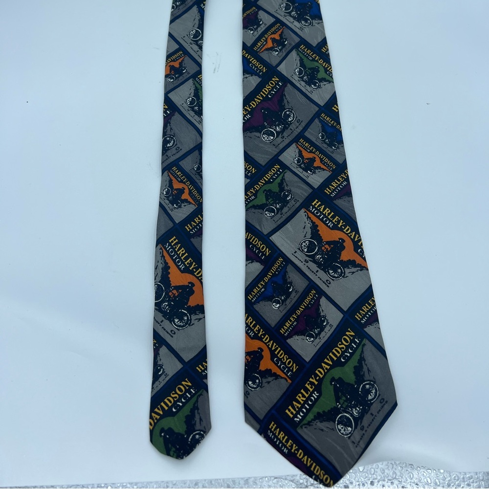 harley davidson neck tie
